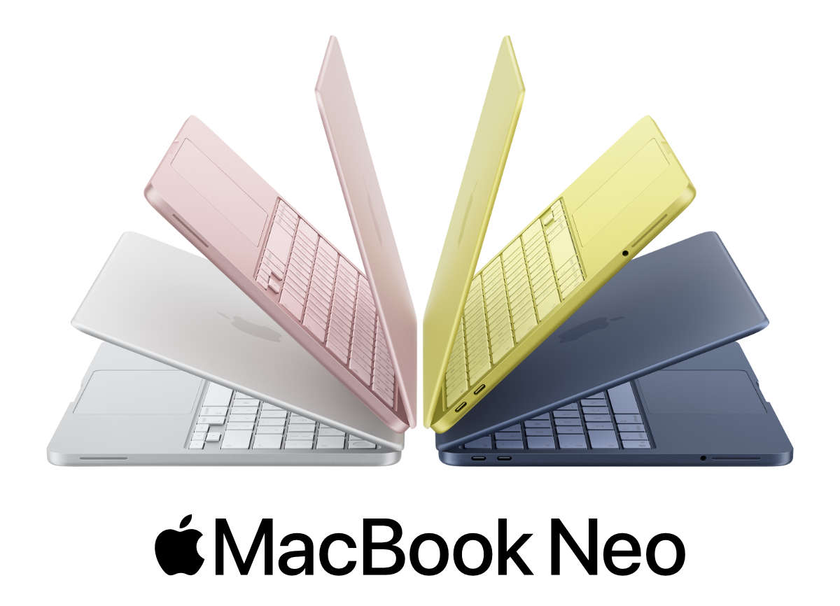The new MacBook Neo